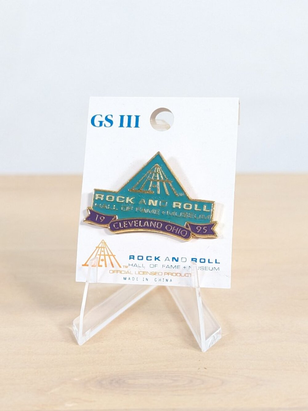 1995 Rock & Roll HOF pin